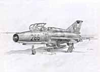 Bleistift Mig-21UM